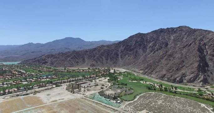 Drone Footage of Desert Mountains