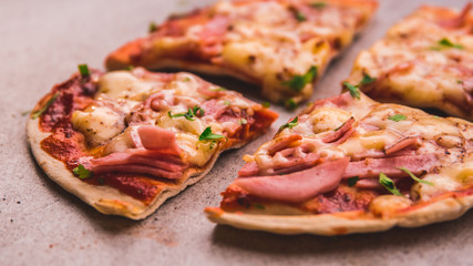 Homemade pizza
