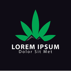 Fototapeta premium Canadian Mountain Logo Element