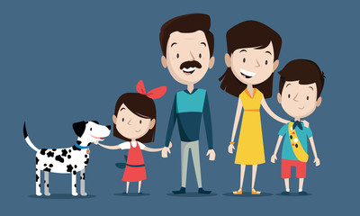 Obraz premium FAMILIA