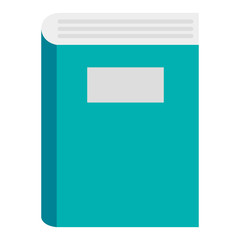 text book isolated icon vector illustration design