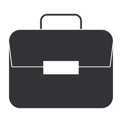portfolio briefcase isolated icon vector illustration design