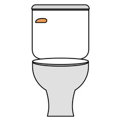 bathroom sanitary isolated icon vector illustration design