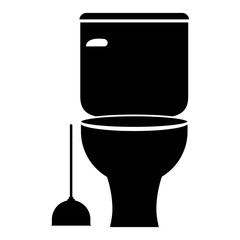 bathroom sanitary with suck bath vector illustration design