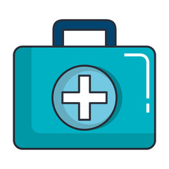 medical kit isolated icon vector illustration design