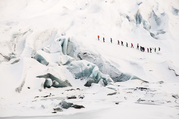 Glacier explorers