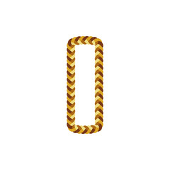 I Braid Letter Logo Icon Design