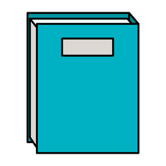 text book isolated icon vector illustration design