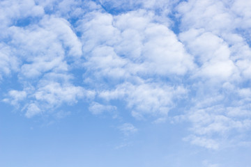 blue sky with cloud