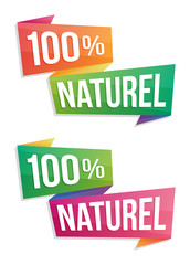 Bandeau 100% Naturel