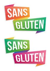 Naklejka premium Bandeau Sans Gluten