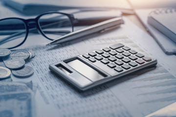 business finance and accounting concept