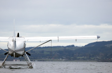 Seaplane on a Lake
