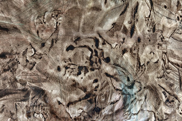 texture of brown paint smeared