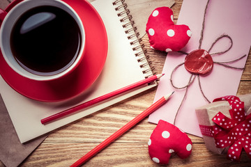 Writing love confession