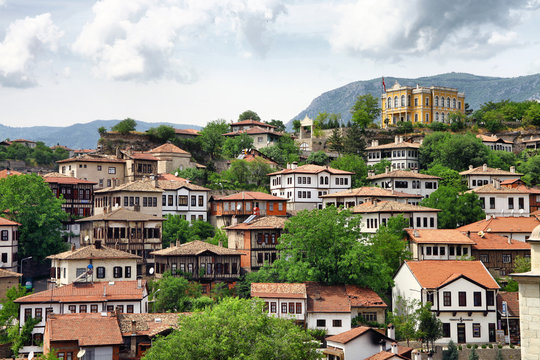 Historical Safranbolu Turkish homes in Karabuk, Turkey