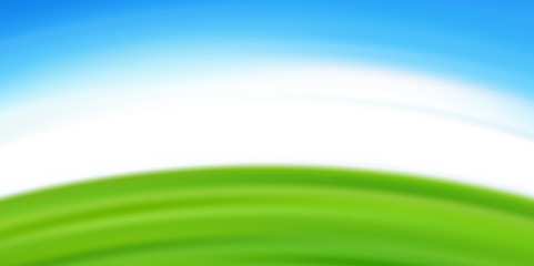 新緑　草原　風景　背景 