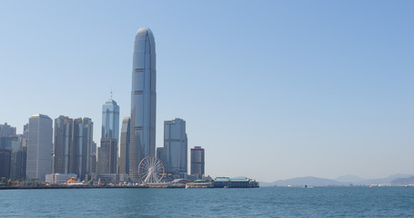 Obraz premium Hong Kong skyline