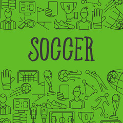 Soccer icons in Frame.