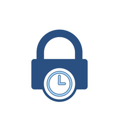 Lock password private protection secure time icon