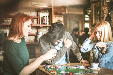 Fototapeta premium Playing game.