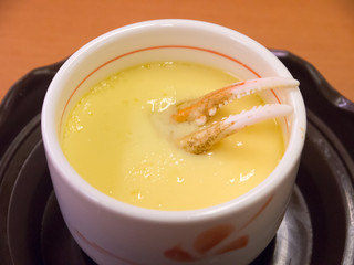 蟹の茶碗蒸し