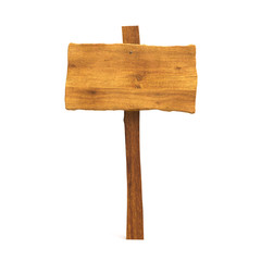 Blank wooden board