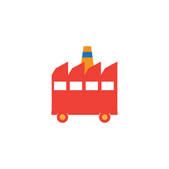 Delivery Factory Logo Icon Design