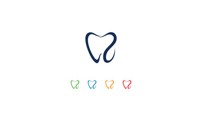 Dental logo design template