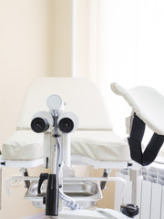 Interior of a gynecology office