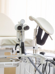 Interior of a gynecology office
