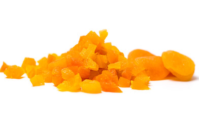 Sliced dried apricot