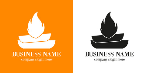 Cooking, kitchen logo restaurant