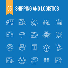 SHIPPING AND LOGISTICS CONCEPT
