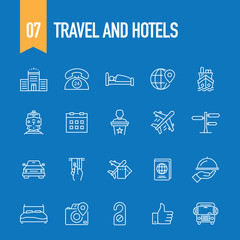 TRAVEL AND HOTELS CONCEPT
