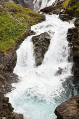 Obraz premium Waterfall in Norway