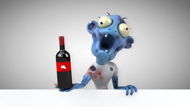 Fun zombie - 3D Animation