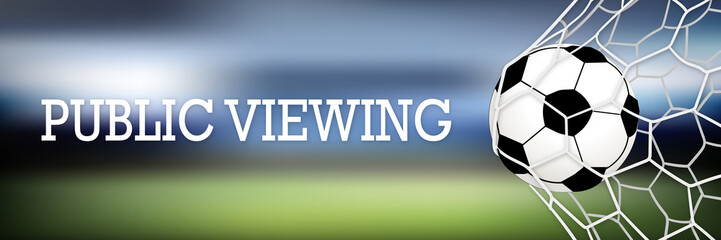 Public Viewing - Fußball