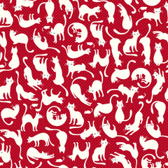 可愛いネコのパターン