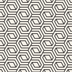 Vector seamless lattice pattern. Modern stylish texture with monochrome trellis. Repeating geometric grid. Simple design background.