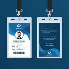 Corporate ID Card Design Template - 193410592