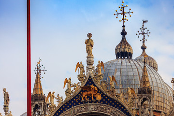 Obraz premium View on the Basilica San Marco