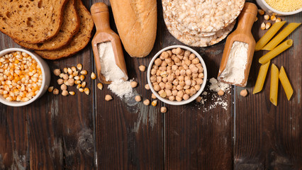 selection of food free gluten