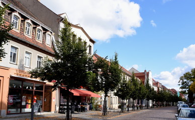 Obraz premium Bad Liebenwerda, Brandenburg, Zentrum