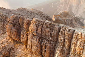 Typical beautiful landscape somewhere in Dolomites