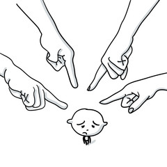 Opfer-Sündenbock-Schuld