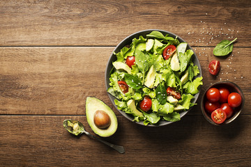 Salad avocado