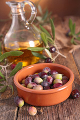 olive and oil