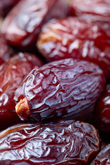 Ripe juicy dates  .
