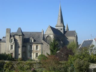 Fototapeta na wymiar Guérande, Loire-Atlantique, France
